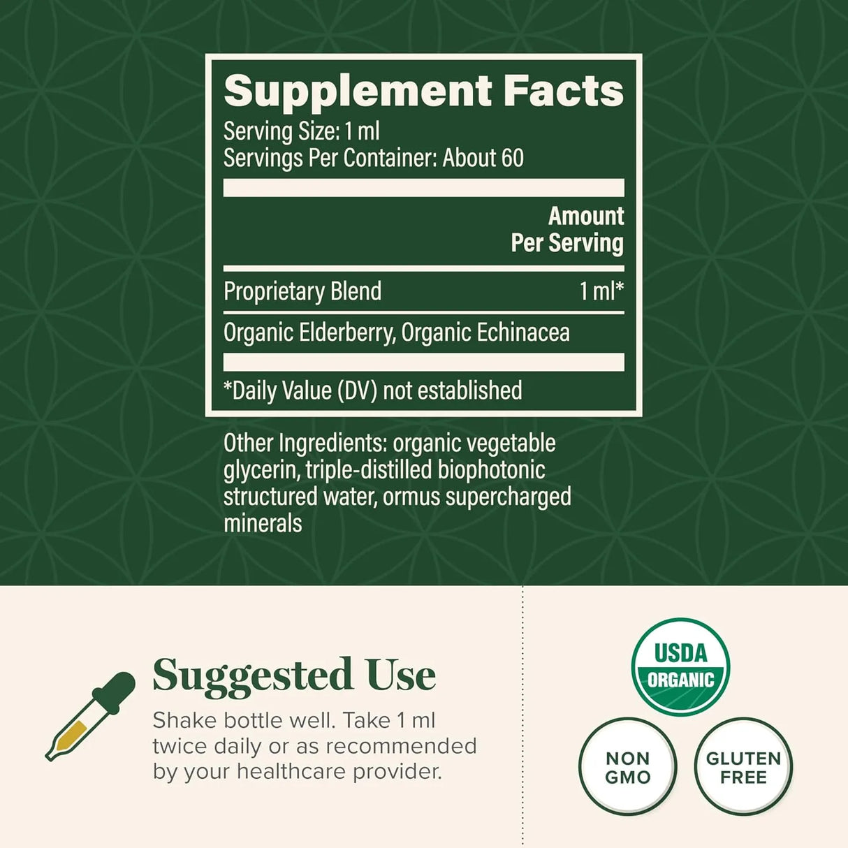 GLOBAL HEALING CENTER - Global Healing Center Organic Elderberry & Echinacea Liquid 2 Fl.Oz. - The Red Vitamin MX - Suplementos Alimenticios - {{ shop.shopifyCountryName }}