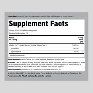 PIPING ROCK - Piping Rock Chicken Sternum Type II Collagen 3000Mg. 120 Capsulas - The Red Vitamin MX - Suplementos Alimenticios - {{ shop.shopifyCountryName }}
