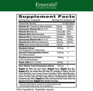 EMERALD LABS - EMERALD LABS Adrenal Health 120 Capsulas - The Red Vitamin MX - Suplementos Alimenticios - {{ shop.shopifyCountryName }}