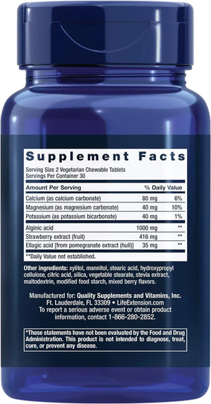 LIFE EXTENSION - Life Extension Esophageal Guardian 60 Tabletas Masticables - The Red Vitamin MX - Suplementos Alimenticios - {{ shop.shopifyCountryName }}