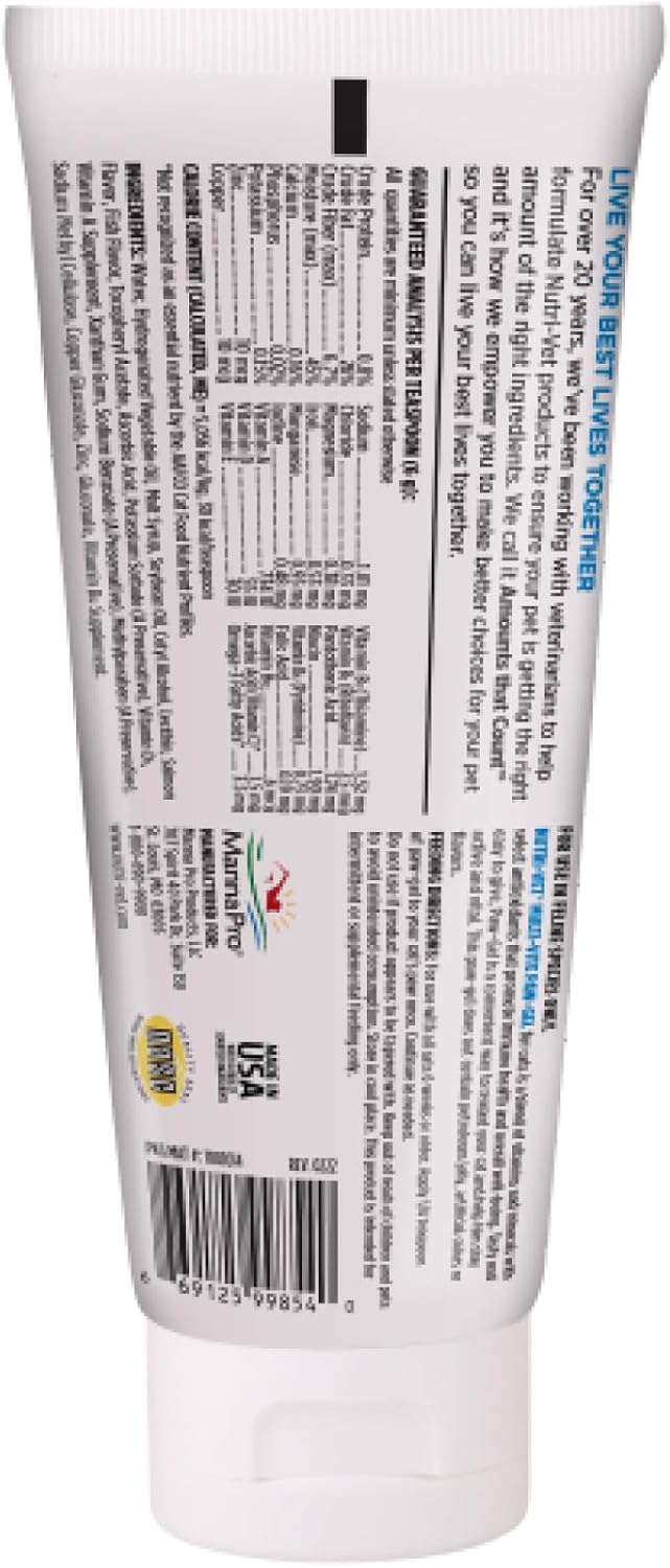 Nutri-Vet Multi-Vite Paw Gel for Cats Daily Vitamin 85Gr.