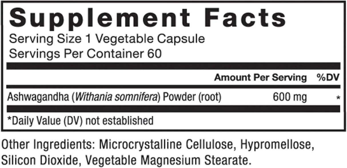 FORCE FACTOR - Force Factor Ashwagandha 600Mg. 60 Capsulas - The Red Vitamin MX - Suplementos Alimenticios - {{ shop.shopifyCountryName }}