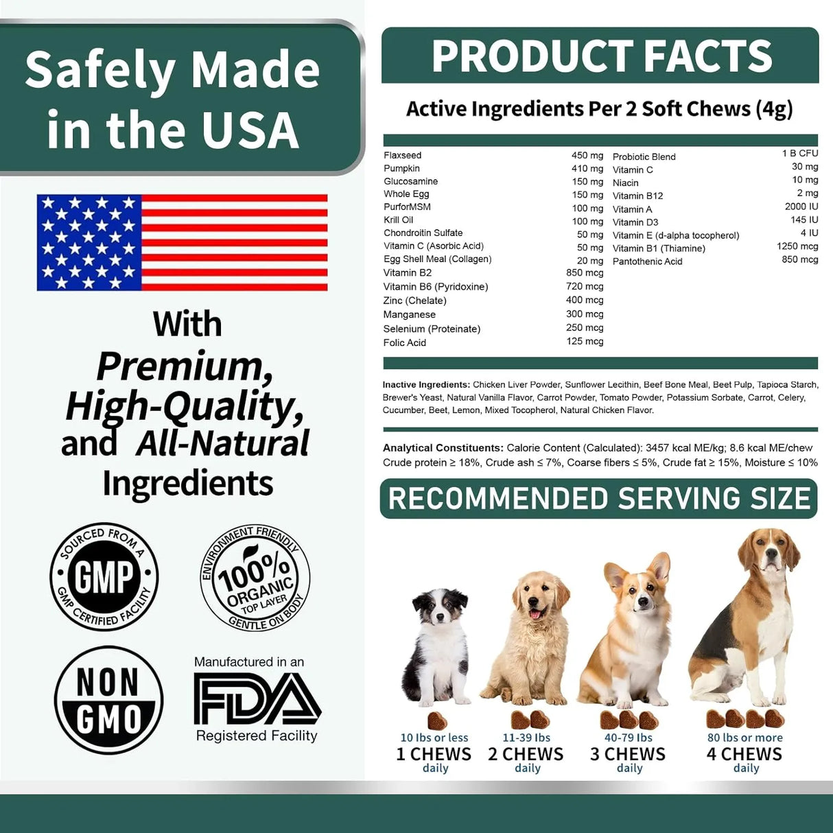 HEYISME - HEYISME Dog Multivitamin 120 Masticables - The Red Vitamin MX - Multivitamínicos Para Perros - {{ shop.shopifyCountryName }}