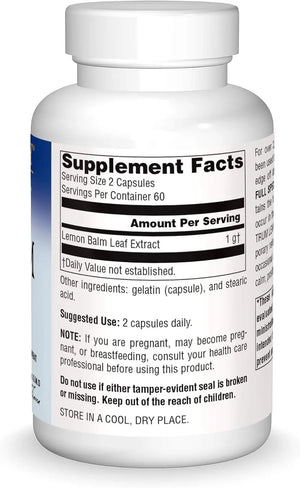 PLANETARY HERBALS - Planetary Herbals Lemon Balm Full Spectrum 500Mg. 120 Capsulas - The Red Vitamin MX - Suplementos Alimenticios - {{ shop.shopifyCountryName }}