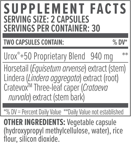 BIOTE - Biote Nutraceuticals Urox+ Bladder Health 60 Capsulas - The Red Vitamin MX - Suplementos Alimenticios - {{ shop.shopifyCountryName }}