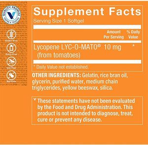 THE VITAMIN SHOPPE - The Vitamin Shoppe Lycopene 10Mg. 180 Capsulas Blandas - The Red Vitamin MX - Suplementos Alimenticios - {{ shop.shopifyCountryName }}