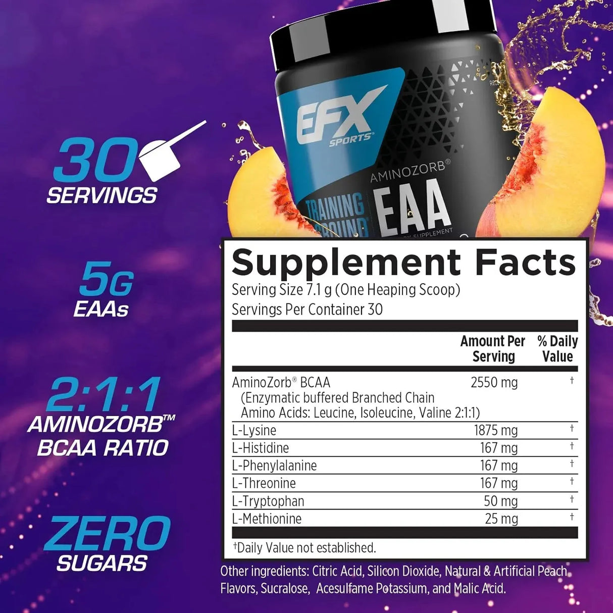 EFX SPORTS - EFX Sports Training Ground EAA 40 Servicios Georgia Peach - The Red Vitamin MX - Suplementos Alimenticios - {{ shop.shopifyCountryName }}