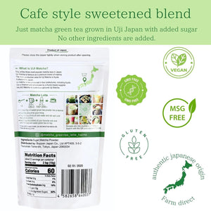 BJDESIGN - BJDesign Matcha Latte Powder “HAJIME” Sweetened Matcha Green Tea Powder 500Gr. - The Red Vitamin MX - Suplementos Alimenticios - {{ shop.shopifyCountryName }}