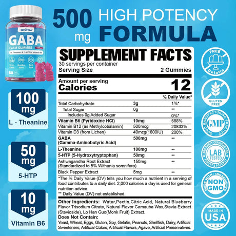 NEXTDIA - Nextdia GABA Gummies 500Mg. 60 Gomitas - The Red Vitamin MX - Suplementos Alimenticios - {{ shop.shopifyCountryName }}