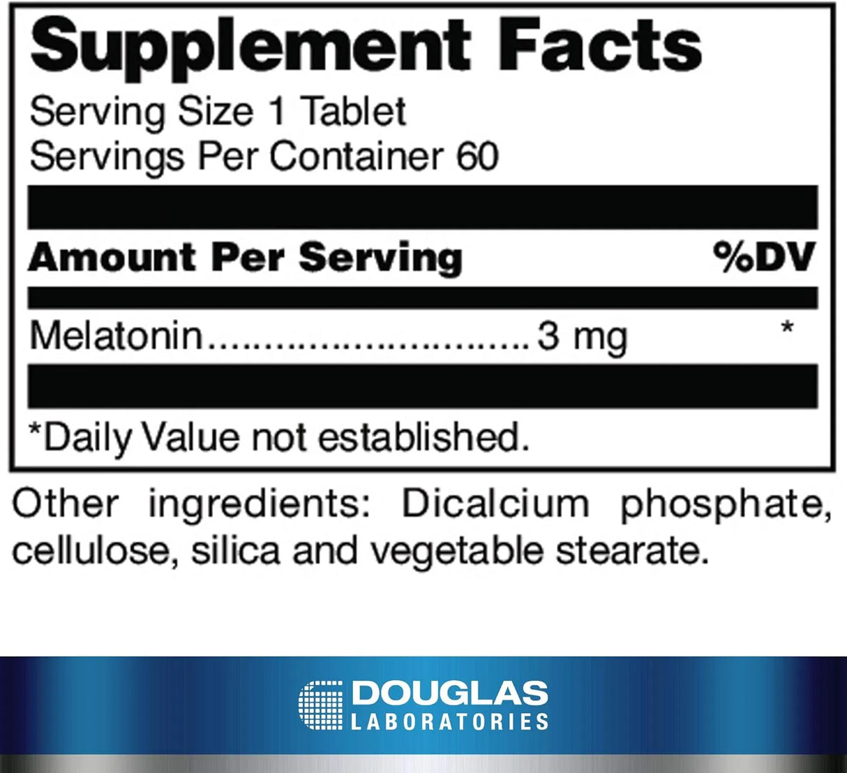 DOUGLAS LABORATORIES - Douglas Laboratories Melatonin Prolonged Release 3Mg. 60 Tabletas - The Red Vitamin MX - Suplementos Alimenticios - {{ shop.shopifyCountryName }}