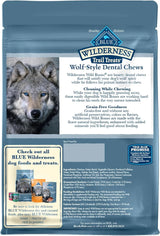 BLUE BUFFALO - Blue Buffalo Wilderness Trail Treats Wild Bones Large Dental Chews 760Gr. - The Red Vitamin MX - Cuidado Dental Para Perros - {{ shop.shopifyCountryName }}