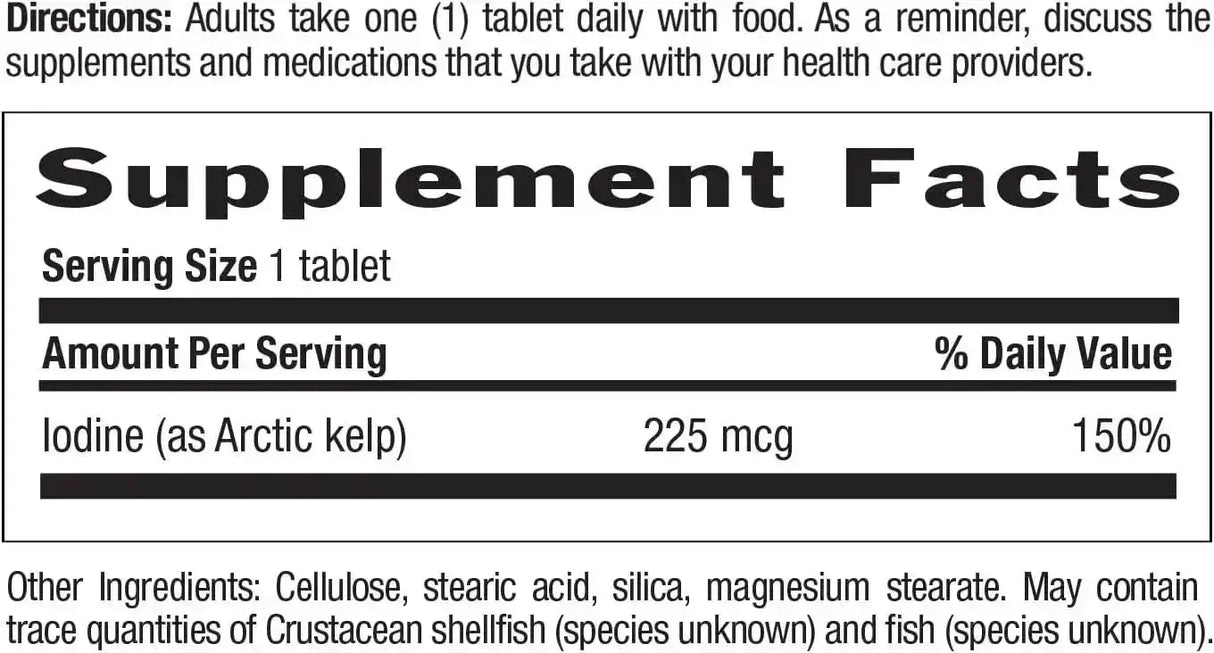 COUNTRY LIFE - Country Life Arctic Kelp 300 Tabletas - The Red Vitamin MX - Suplementos Alimenticios - {{ shop.shopifyCountryName }}