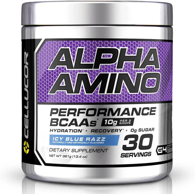 CELLUCOR - Cellucor Alpha Amino EAA & BCAA Powder 30 Servicios ICY Blue Razz 381Gr. - The Red Vitamin MX - Suplementos Alimenticios - {{ shop.shopifyCountryName }}