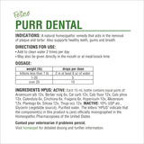 HomeoPet Feline Purr Dental Safe and Natural Tooth and Dental Care for Cats 15Ml.