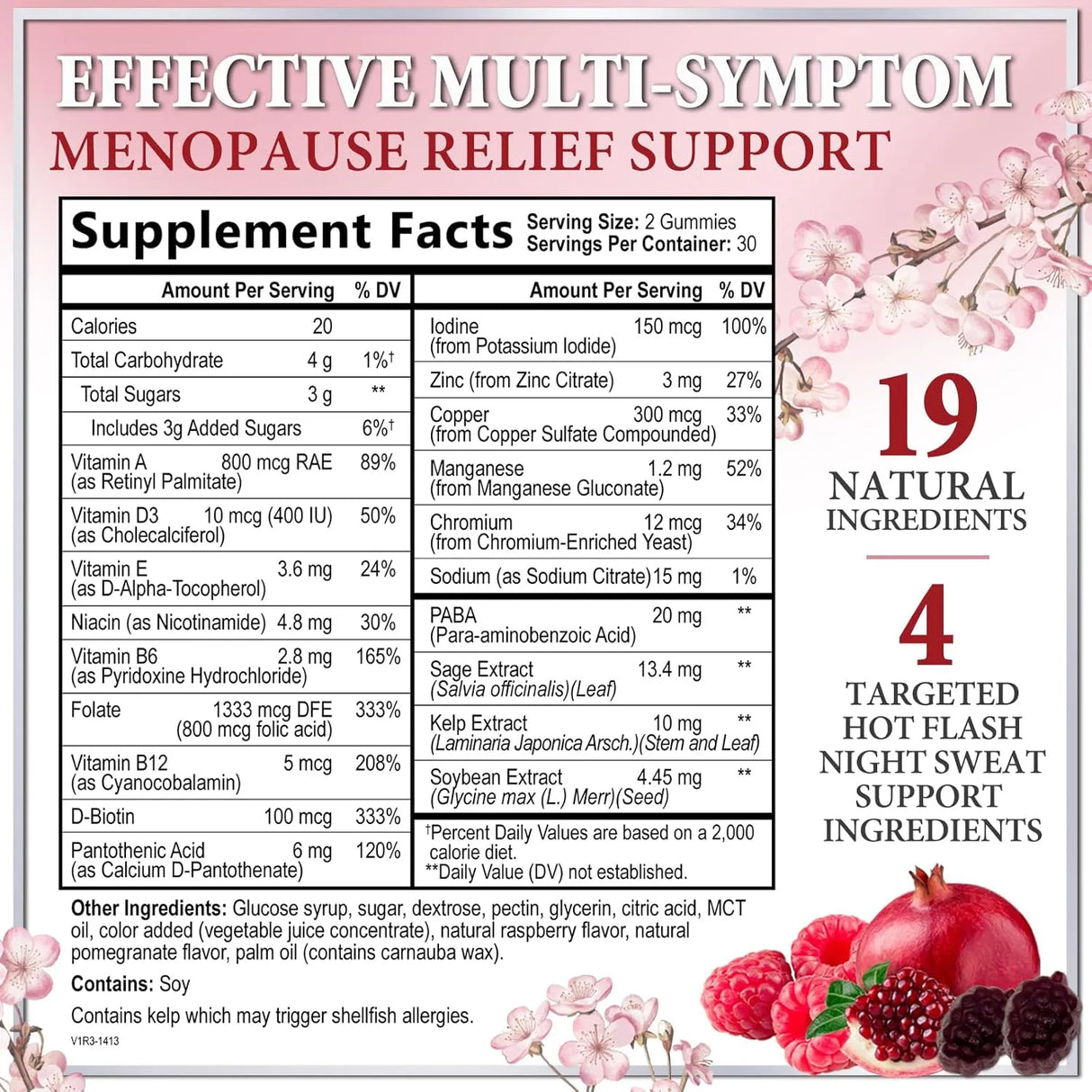 HELLO LOVELY! - Hello Lovely! Menopause Support 60 Gomitas - The Red Vitamin MX - Suplementos Alimenticios - {{ shop.shopifyCountryName }}