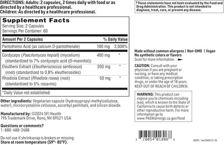 KLAIRE LABS - Klaire Labs Adrenamin Adrenal Support 120 Capsulas - The Red Vitamin MX - Suplementos Alimenticios - {{ shop.shopifyCountryName }}