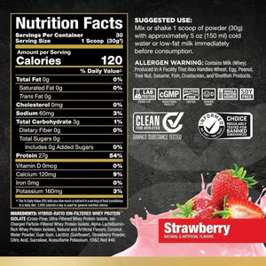 ALLMAX NUTRITION - ALLMAX Nutrition ISOFLEX Whey Protein Powder Strawberry 907Gr. - The Red Vitamin MX - Suplementos Alimenticios - {{ shop.shopifyCountryName }}