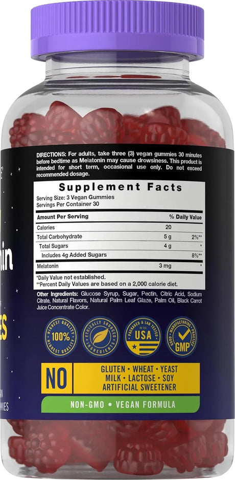 CARLYLE - Carlyle Melatonin Gummies 3Mg. 90 Gomitas - The Red Vitamin MX - Suplementos Alimenticios - {{ shop.shopifyCountryName }}