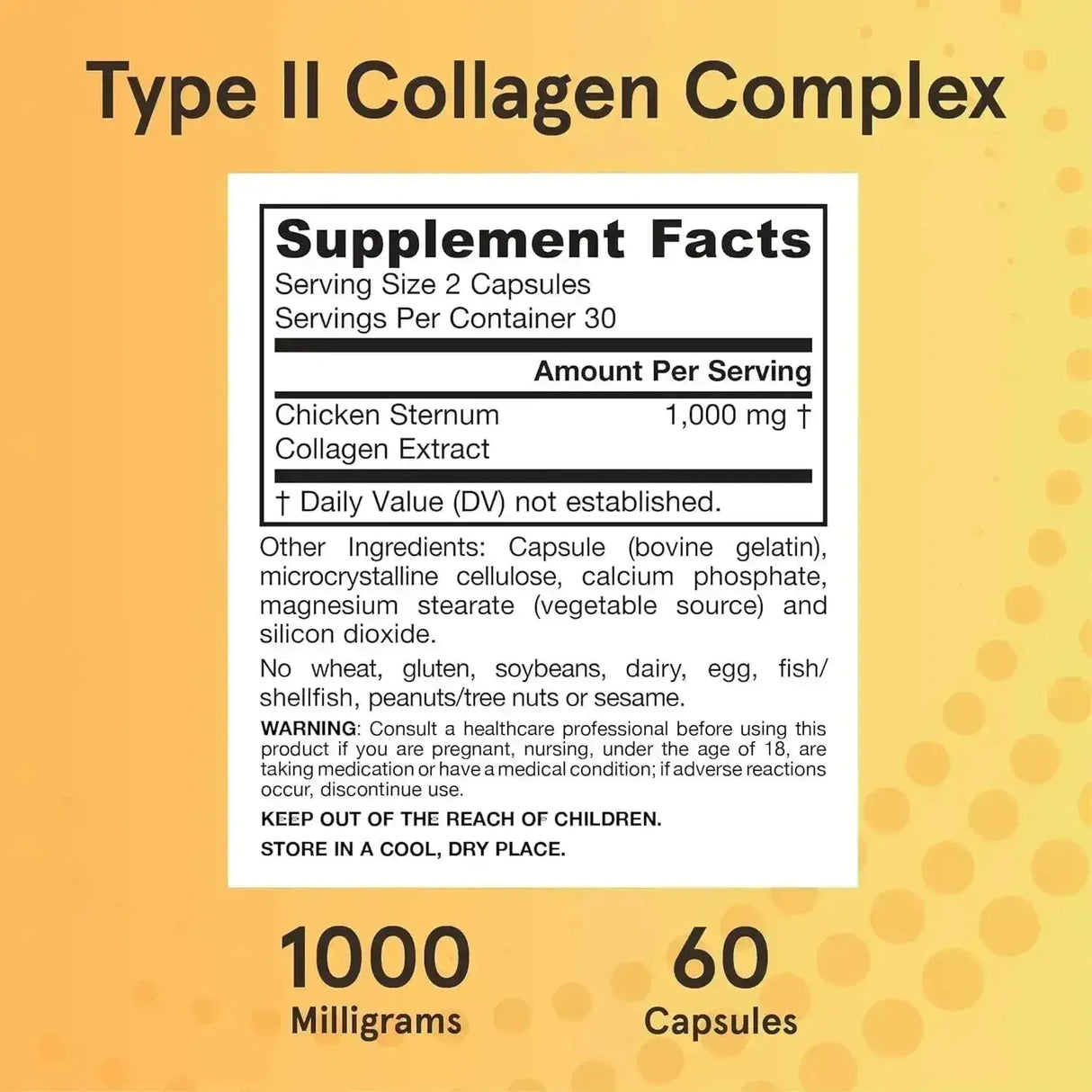 JARROW FORMULAS - Jarrow Formulas Type II Collagen Complex 1000Mg. 60 Capsulas - The Red Vitamin MX - Suplementos Alimenticios - {{ shop.shopifyCountryName }}