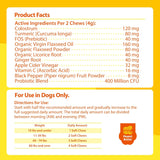 PENPEN Dog Allergy Relief Chews Peanut Butter 180 Masticables