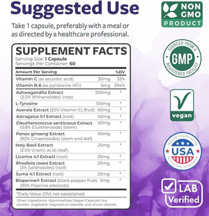 HEALTHS HARMONY - Healths Harmony Adrenal System Support 60 Capsulas - The Red Vitamin MX - Suplementos Alimenticios - {{ shop.shopifyCountryName }}