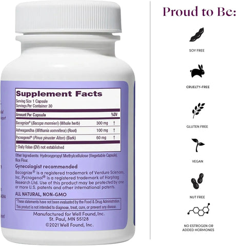 WOMANESS - Womaness Menopause Supplements for Women 30 Capsulas - The Red Vitamin MX - Suplementos Alimenticios - {{ shop.shopifyCountryName }}