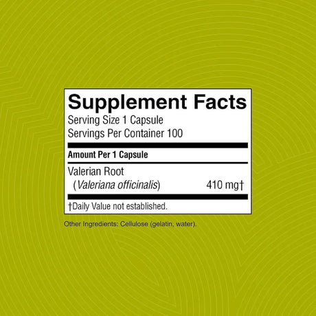 NATURES SUNSHINE - Nature's Sunshine Valerian Root 100 Capsulas - The Red Vitamin MX - Suplementos Alimenticios - {{ shop.shopifyCountryName }}