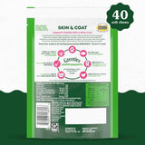 Greenies Supplements Dog Skin and Coat Chicken Flavor 40 Masticables