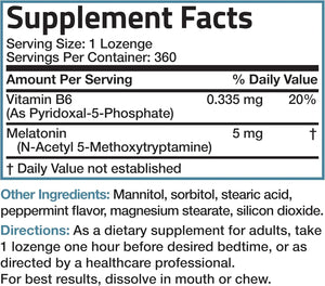 BRONSON - Bronson Melatonin 5Mg. Fast Dissolve Peppermint Tablets 360 Tabletas - The Red Vitamin MX - Suplementos Alimenticios - {{ shop.shopifyCountryName }}