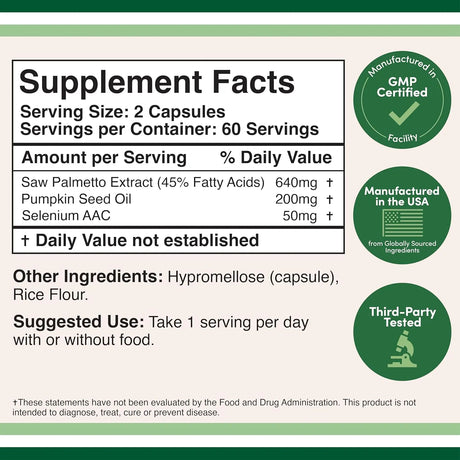 DOUBLE WOOD SUPPLEMENTS - Double Wood Supplements Prostate Support 120 Capsulas - The Red Vitamin MX - Suplementos Alimenticios - {{ shop.shopifyCountryName }}