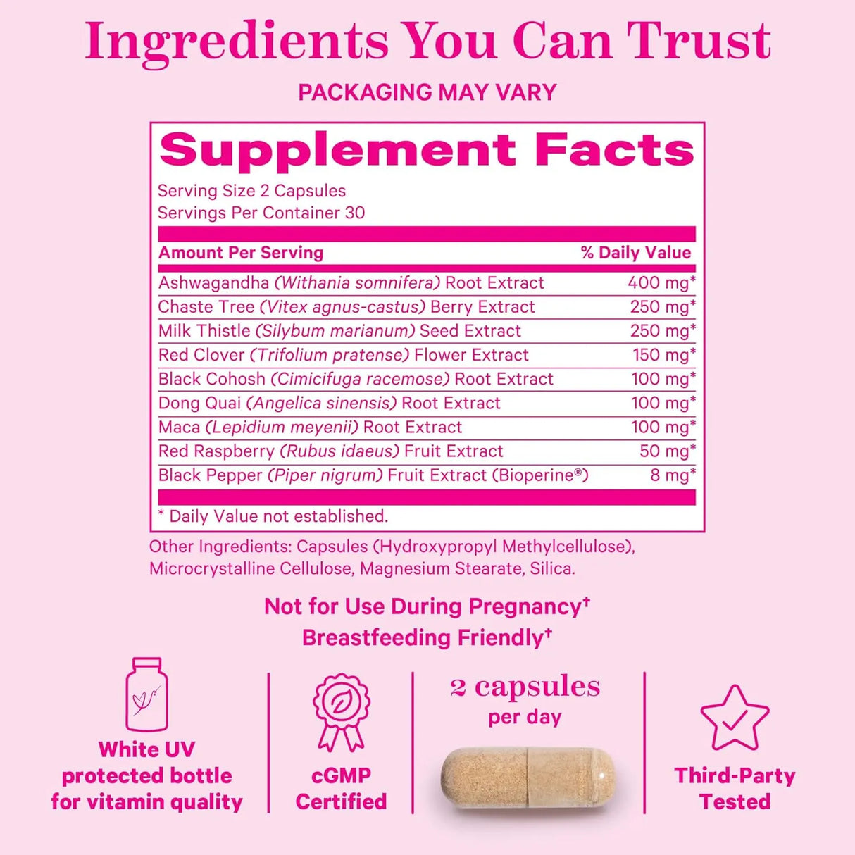 PINK STORK - Pink Stork Menopause Supplements for Women 60 Capsulas - The Red Vitamin MX - Suplementos Alimenticios - {{ shop.shopifyCountryName }}