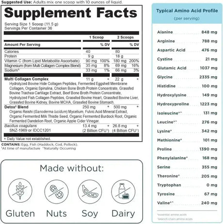 ANCIENT NUTRITION - Ancient Nutrition Advanced Collagen Powder Detox 414Gr. - The Red Vitamin MX - Suplementos Alimenticios - {{ shop.shopifyCountryName }}