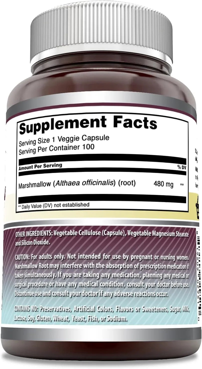 AMAZING FORMULAS - Amazing Formulas Marshmallow Root 480Mg. 100 Capsulas - The Red Vitamin MX - Suplementos Alimenticios - {{ shop.shopifyCountryName }}