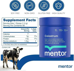 MENTOR - Mentor Colostrum Powder 60 Servicios 90Gr. - The Red Vitamin MX - Suplementos Alimenticios - {{ shop.shopifyCountryName }}