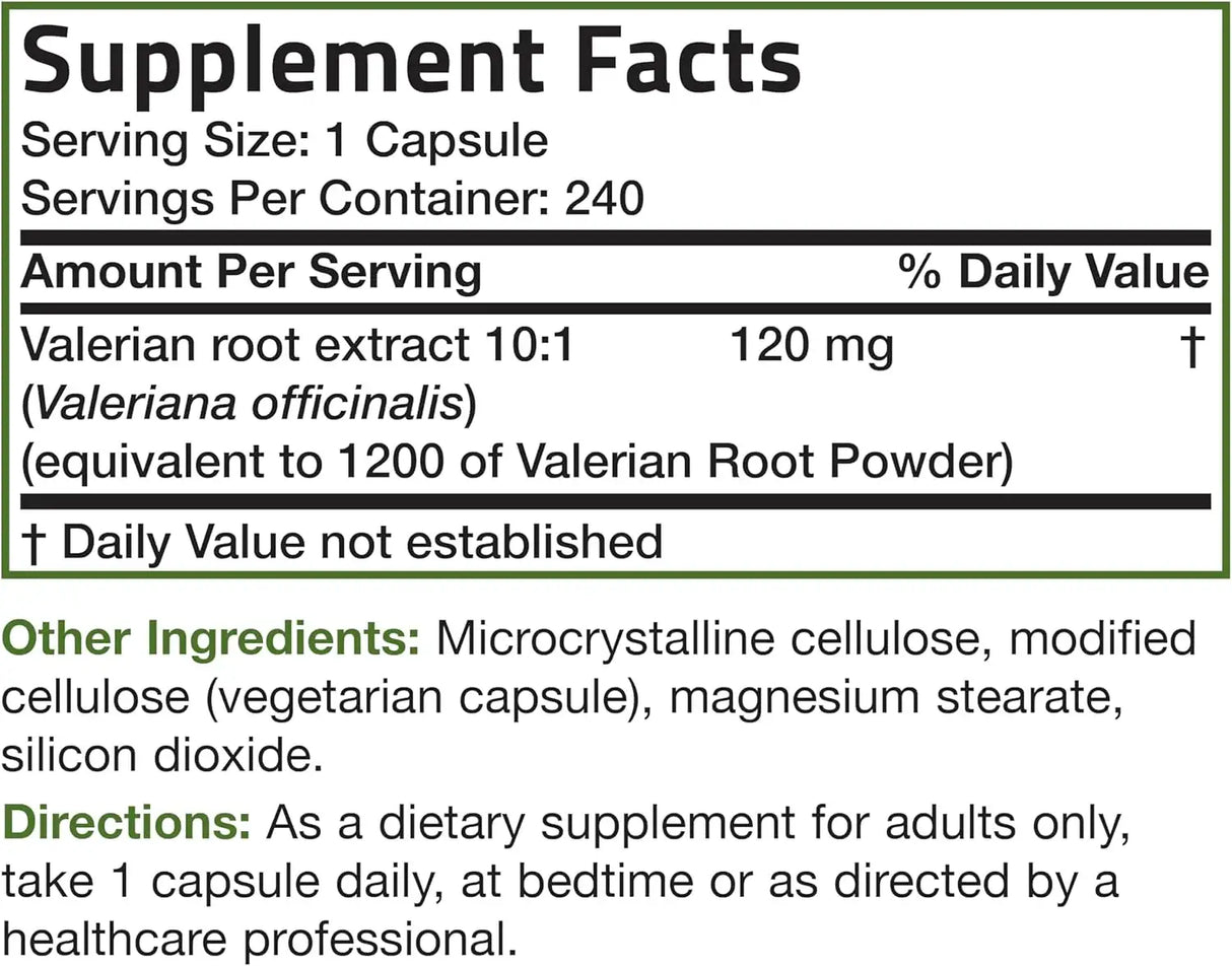BRONSON - Bronson Valerian Root 240 Capsulas - The Red Vitamin MX - Suplementos Alimenticios - {{ shop.shopifyCountryName }}