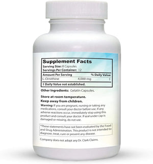 DR. CLARK - Dr Clark Ornithine 500Mg. 100 Capsulas - The Red Vitamin MX - Suplementos Alimenticios - {{ shop.shopifyCountryName }}