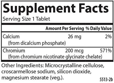 CARLSON - Carlson Chelated Chromium 200mcg 300 Tabletas - The Red Vitamin MX - Suplementos Alimenticios - {{ shop.shopifyCountryName }}