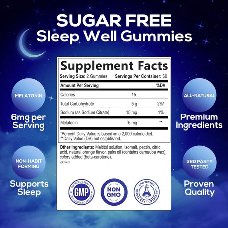 NATURE'S NUTRITION - Nature's Nutrition Melatonin 6Mg. 60 Gomitas 2 Pack - The Red Vitamin MX - Suplementos Alimenticios - {{ shop.shopifyCountryName }}