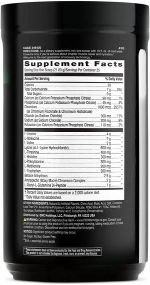 BEYOND RAW - BEYOND RAW Precision Amino 25 Servicios Gummy Worm 545Gr. - The Red Vitamin MX - Suplementos Alimenticios - {{ shop.shopifyCountryName }}