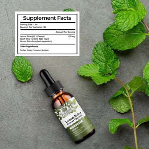 AMAZING BOTANICALS - Amazing Botanicals Lemon Balm 10X Extract Tincture 30Ml. - The Red Vitamin MX - Suplementos Alimenticios - {{ shop.shopifyCountryName }}