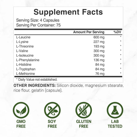 DEAL SUPPLEMENT - Deal Supplement Essential Amino Acids EAA 2000Mg. 300 Capsulas - The Red Vitamin MX - Suplementos Alimenticios - {{ shop.shopifyCountryName }}