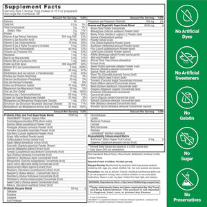 FORCE FACTOR - Force Factor Smarter Greens Superfoods Powder 30 Servicios 374Gr. 2 Pack - The Red Vitamin MX - Suplementos Alimenticios - {{ shop.shopifyCountryName }}