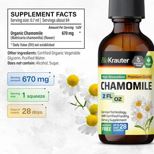 BIOKRAUTER - BIO KRAUTER Chamomile Flowers Tincture 2 Fl.Oz. - The Red Vitamin MX - Suplementos Alimenticios - {{ shop.shopifyCountryName }}