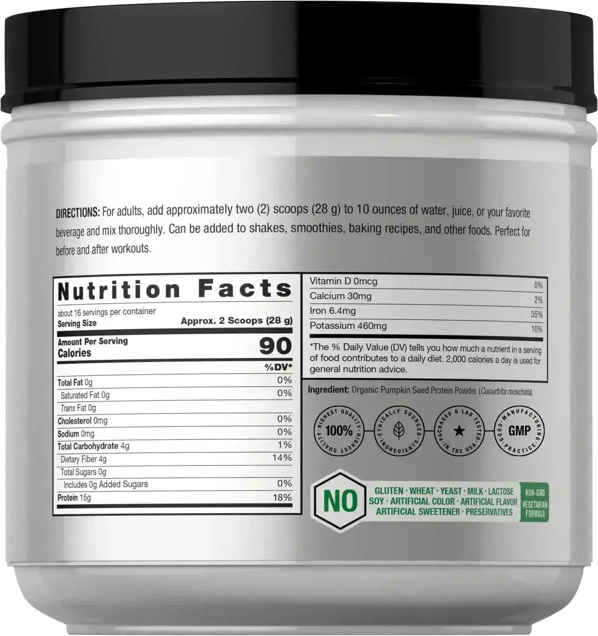 HORBAACH - Horbaach Pumpkin Seed Protein Powder Organic 454Gr. - The Red Vitamin MX - Suplementos Alimenticios - {{ shop.shopifyCountryName }}