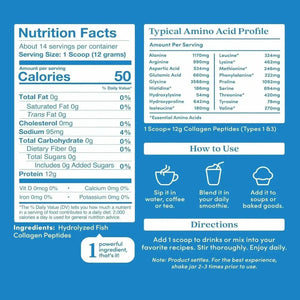FURTHER FOOD - Further Food Unflavored Marine Collagen Peptides Powder 168Gr. - The Red Vitamin MX - Suplementos Alimenticios - {{ shop.shopifyCountryName }}