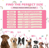 IEUUMLER Inflatable Recovery Dog Collar UNICORN LARGE Neck:14''-17''