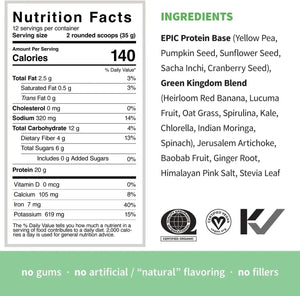 SPROUT LIVING - Sprout Living Epic Protein Plant Based Protein & Superfoods Powder Green Kingdom 456Gr. - The Red Vitamin MX - Suplementos Alimenticios - {{ shop.shopifyCountryName }}