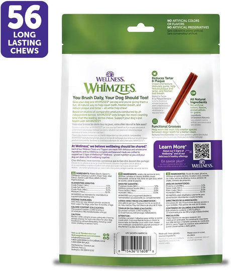 WELLNESS WHIMZEES - Wellness WHIMZEES Stix Dog Dental Treats Extra Small Size Stick 56 Piezas - The Red Vitamin MX - Cuidado Dental Para Perros - {{ shop.shopifyCountryName }}