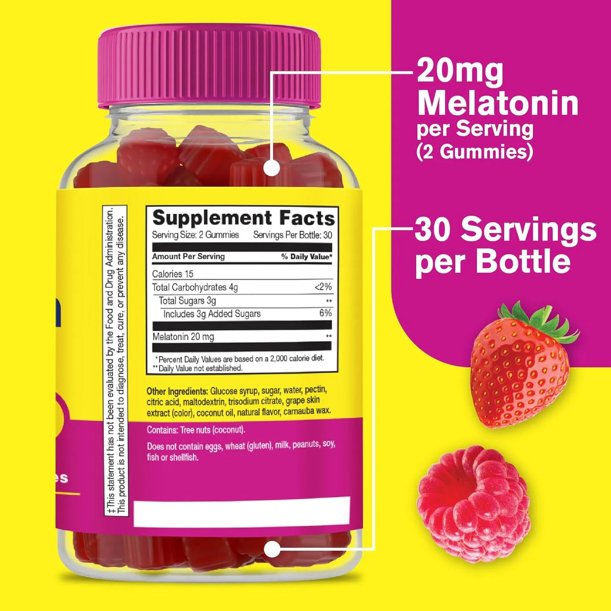 WELLYEAH - WellYeah Melatonin Gummies 20Mg. 60 Gomitas - The Red Vitamin MX - Suplementos Alimenticios - {{ shop.shopifyCountryName }}
