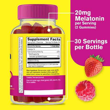 WELLYEAH - WellYeah Melatonin Gummies 20Mg. 60 Gomitas - The Red Vitamin MX - Suplementos Alimenticios - {{ shop.shopifyCountryName }}